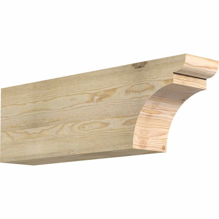 Ekena Millwork Yorktown Rough Sawn Rafter Tail, Douglas Fir, 6"W x 10"H x 32"L RFT06X10X32YOR00RDF